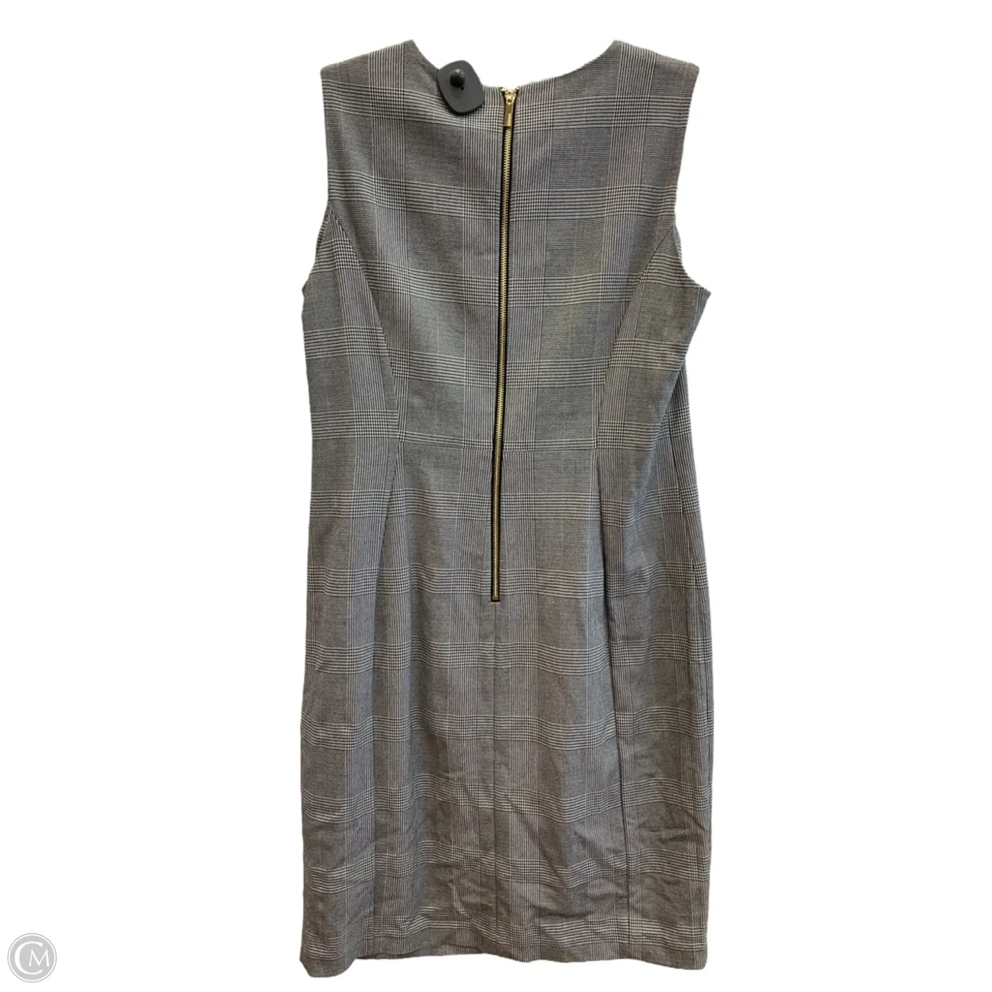 Dress Party Midi By Calvin Klein In Grey, Size: Xl