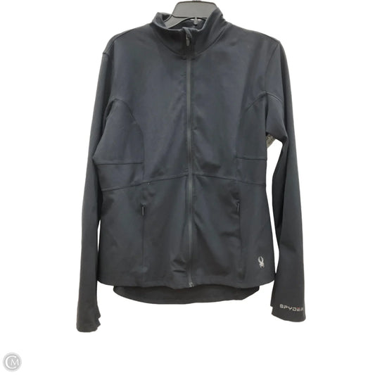 Athletic Jacket By Spyder In Black, Size: Xl