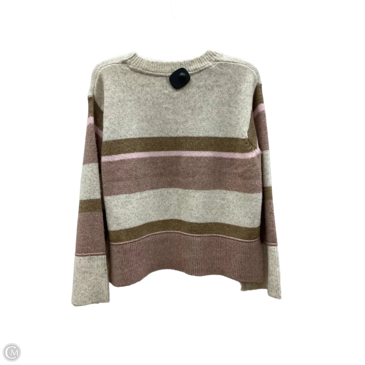 Sweater By Joie In Striped Pattern, Size: L