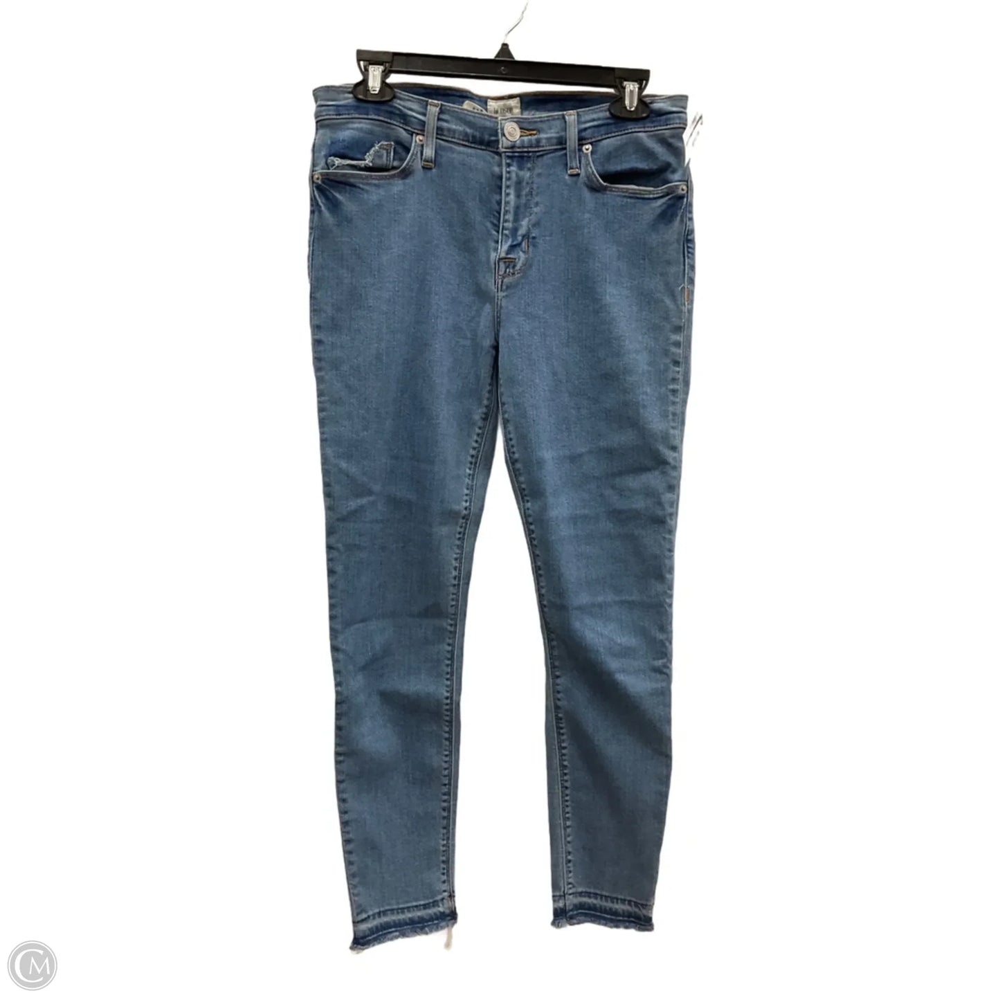 Jeans Skinny By Hudson In Blue Denim, Size: 8