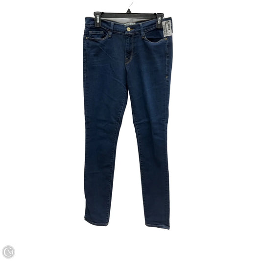 Jeans Skinny By Frame In Blue Denim, Size: 10