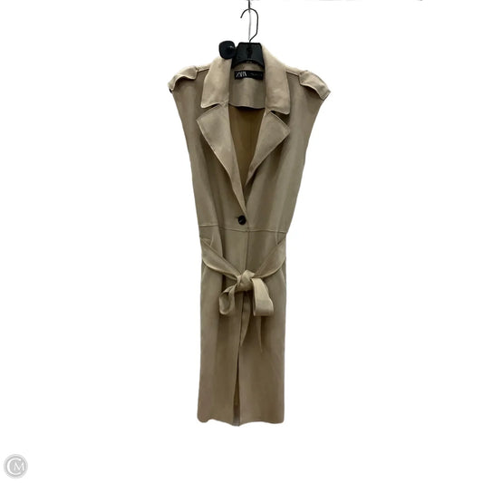 Vest Other By Zara In Tan, Size: M