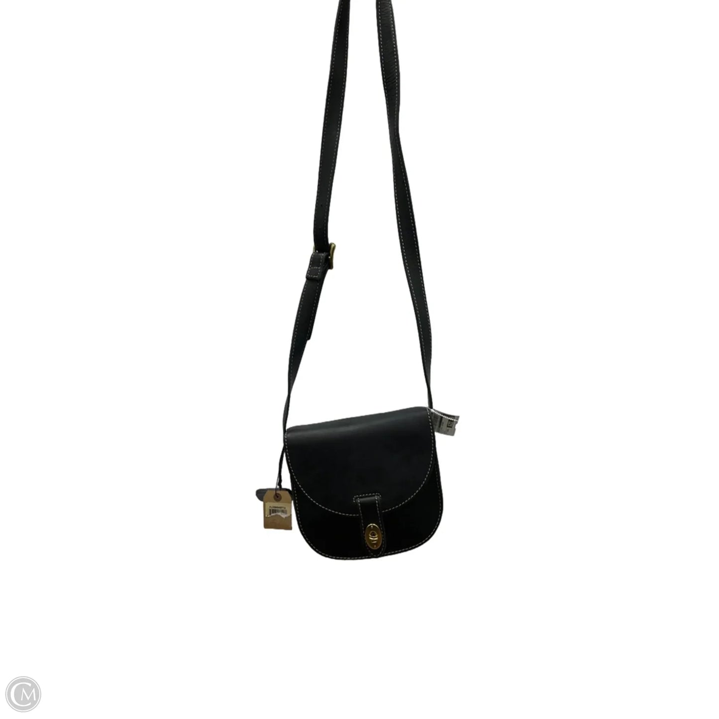Crossbody Leather By Fossil, Size: Small