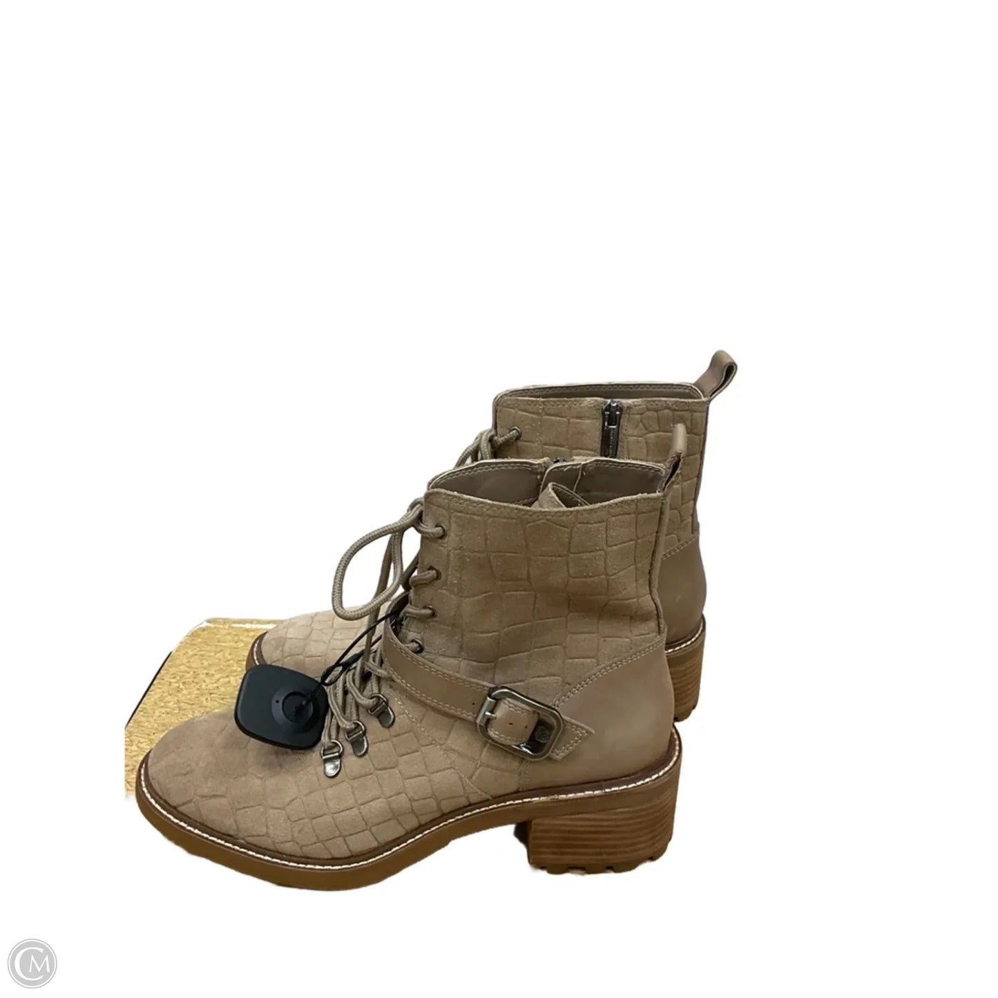 Boots Ankle Flats By Vince Camuto In Tan, Size: 11