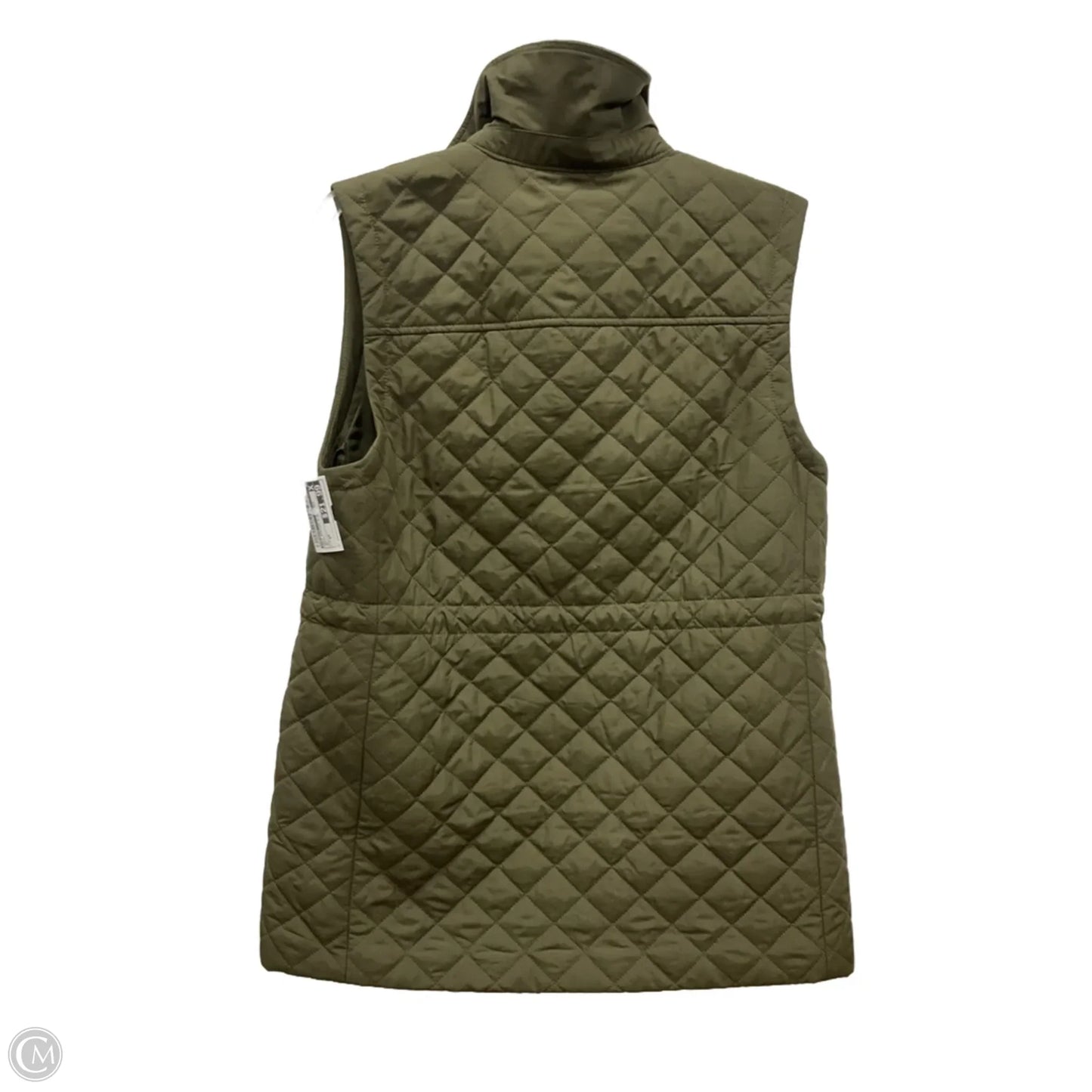 Vest Puffer & Quilted By Talbots In Green, Size: Sp