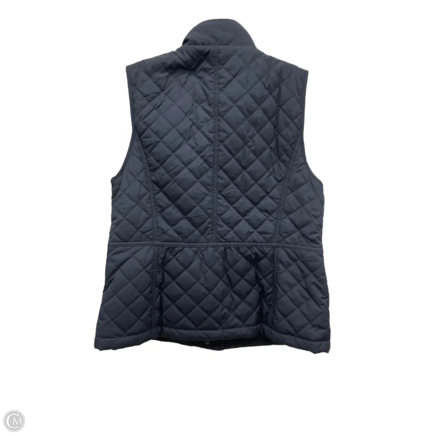 Vest Puffer & Quilted By Talbots In Navy, Size: Mp