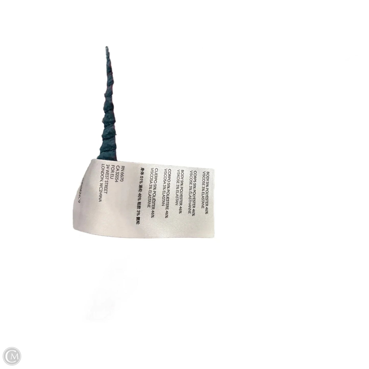 Top Long Sleeve By Saturday/sunday In Blue & Pink, Size: M