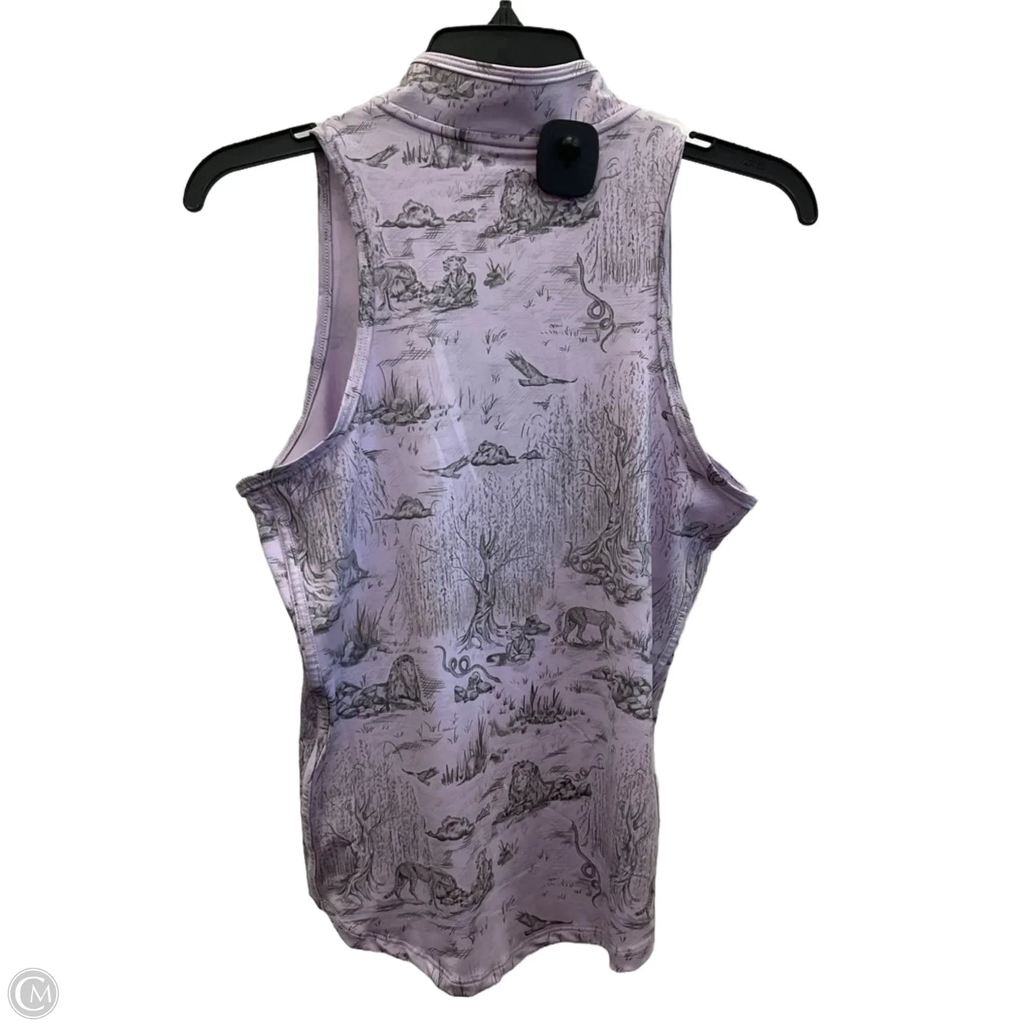 Athletic Tank Top By Cma In Purple, Size: M