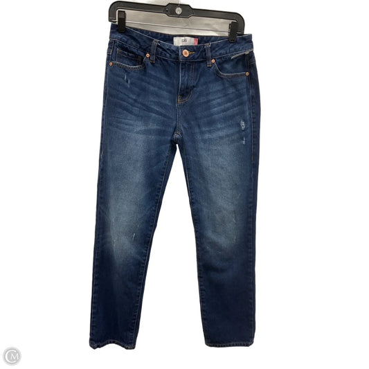 Jeans Skinny By Cabi In Blue Denim, Size: 2