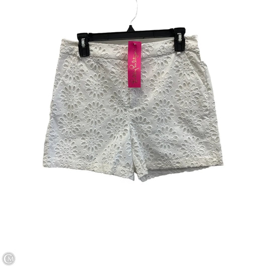Shorts Designer By Lilly Pulitzer In White, Size: 6
