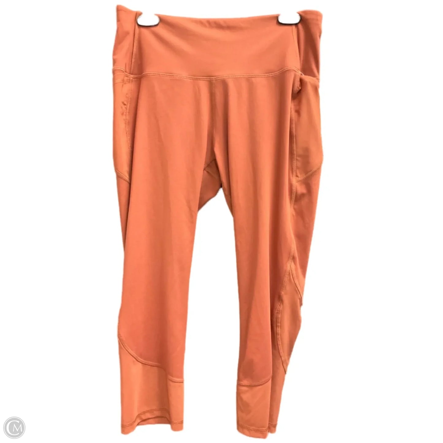 Athletic Leggings By All In Motion In Orange, Size: Xl