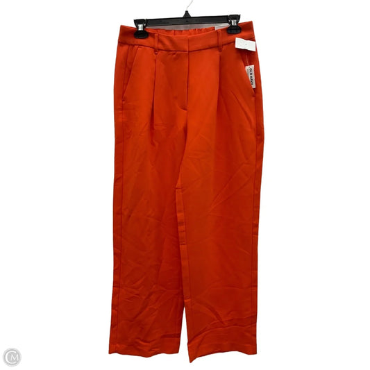 Pants Wide Leg By Old Navy In Orange, Size: M