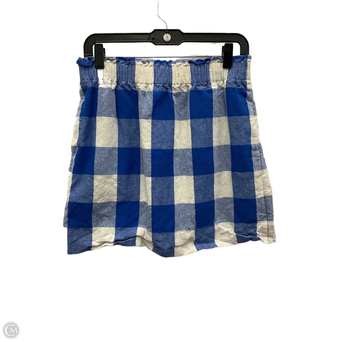 Skirt Mini & Short By J. Crew In Blue & White, Size: 8