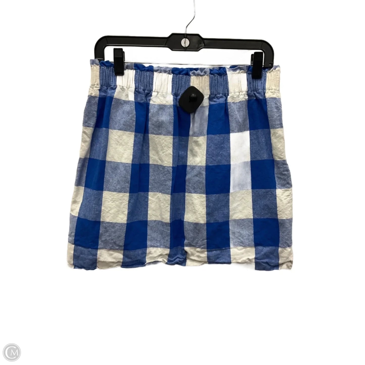 Skirt Mini & Short By J. Crew In Blue & White, Size: 8