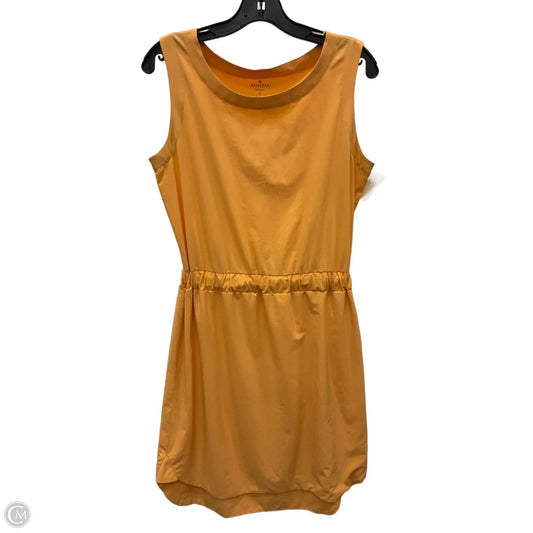Athletic Dress By Athleta In Orange, Size: M