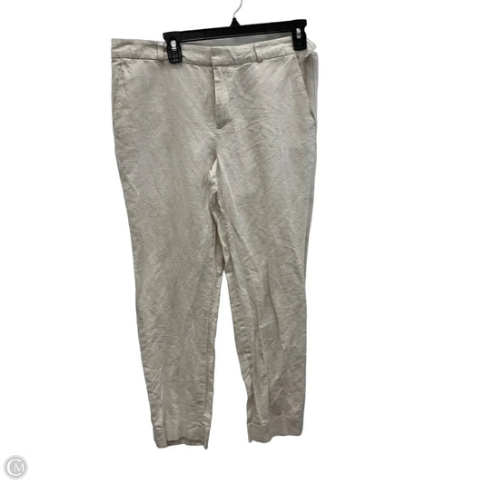 Pants Lounge By Banana Republic In Cream, Size: 8