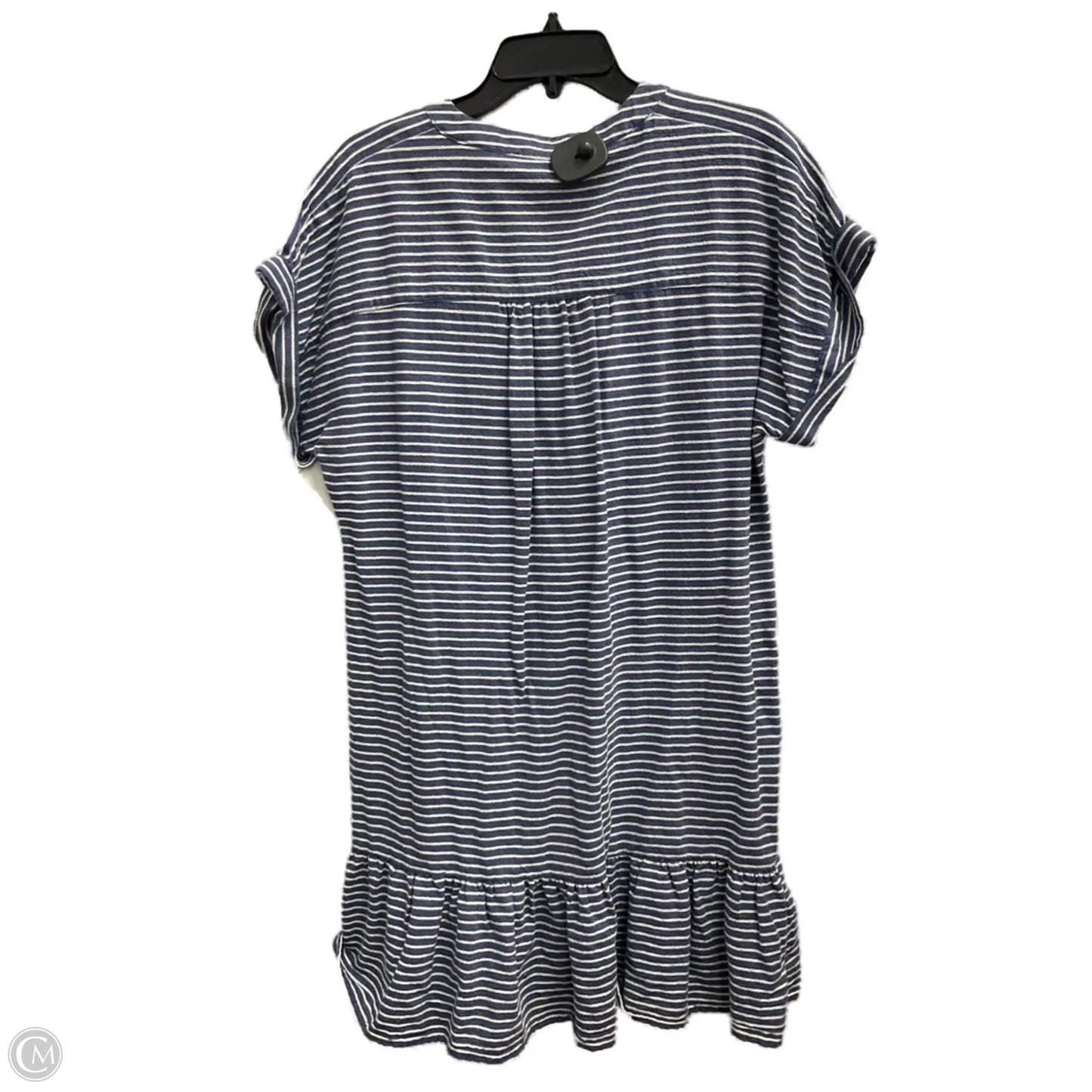 Dress Casual Midi By Tommy Hilfiger In Striped Pattern, Size: 12