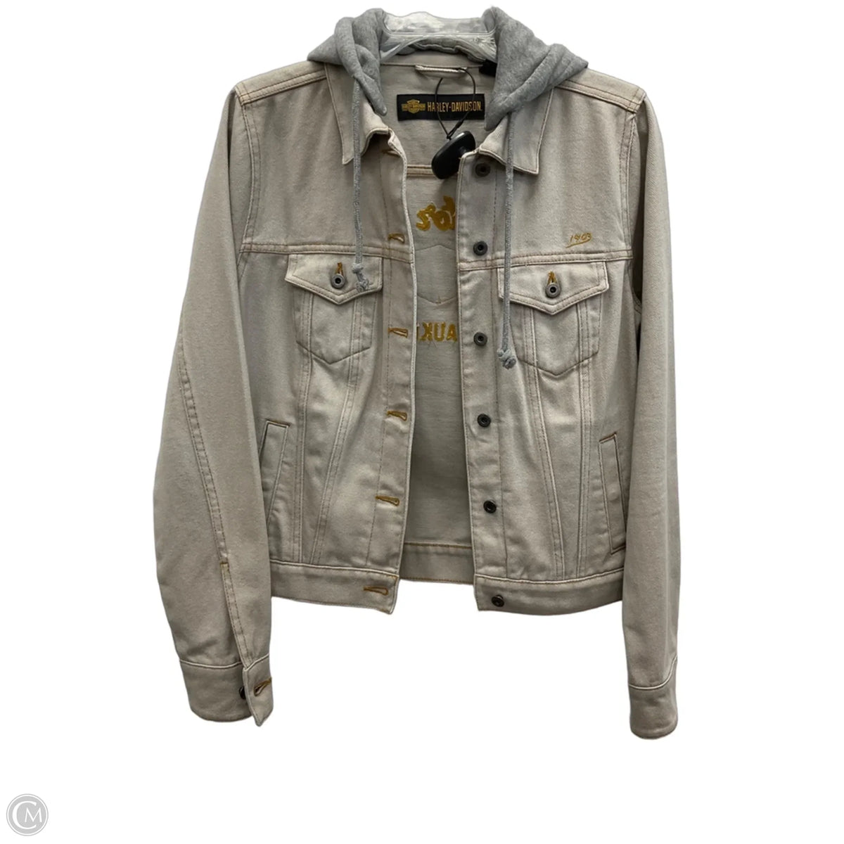 Jacket Utility By Harley Davidson In Tan, Size: S