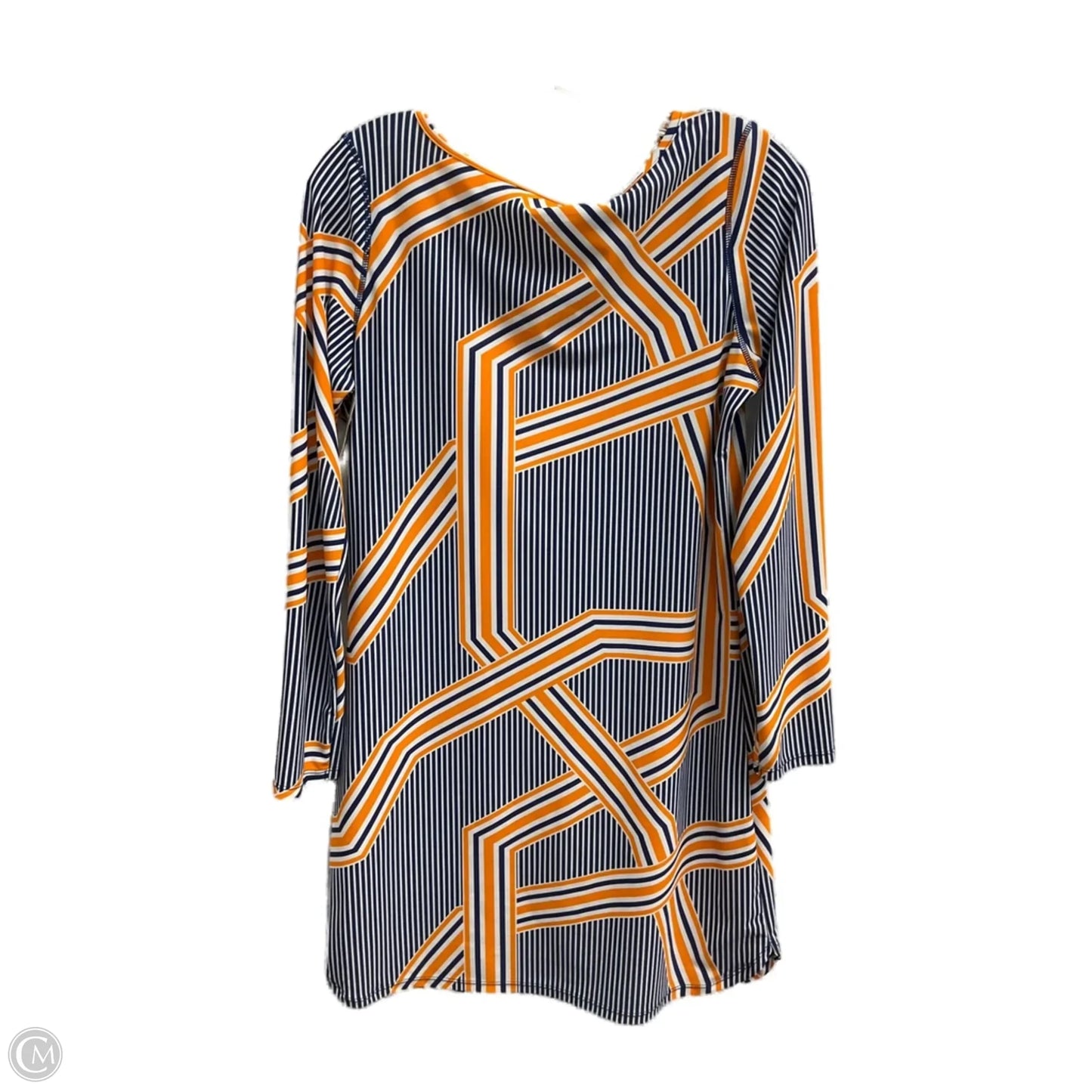 Dress Casual Short By Cmc In Geometric Pattern, Size: S