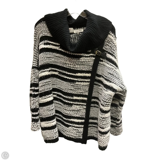 Cardigan By Calvin Klein In Black & White, Size: M