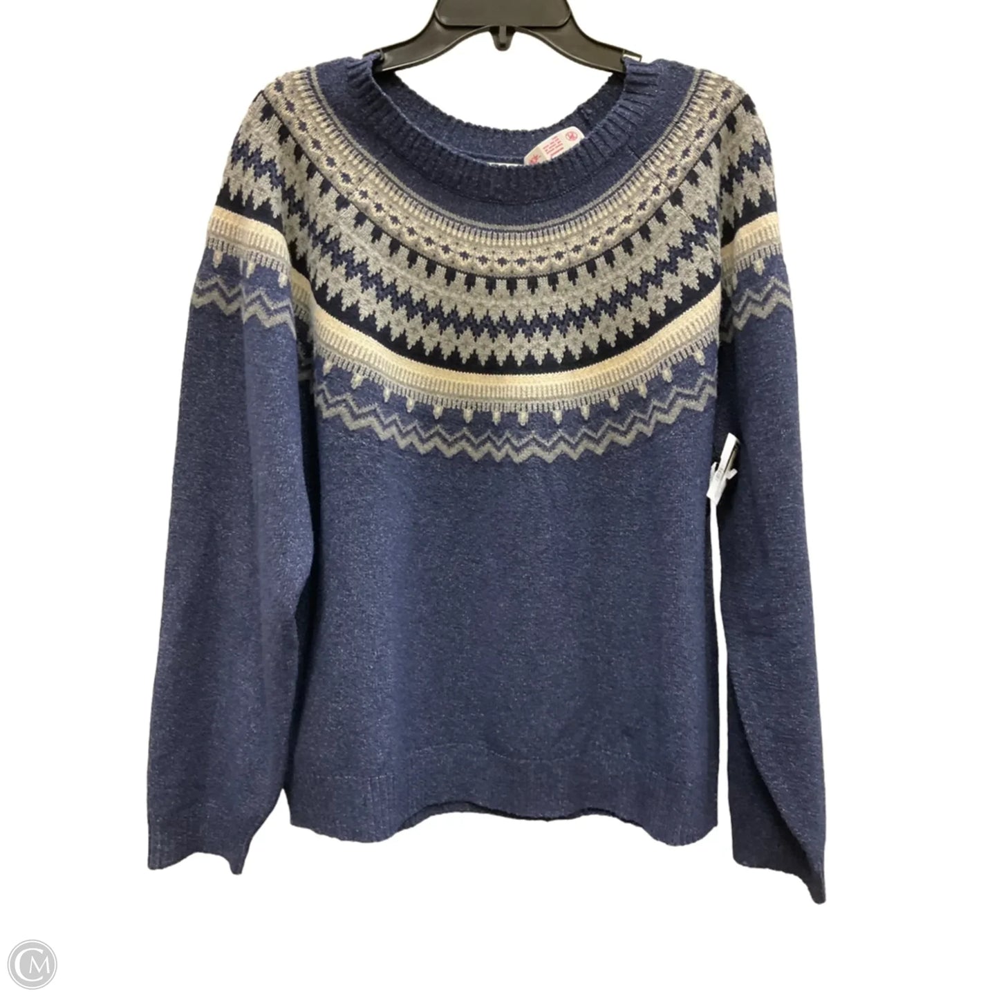 Sweater By Weatherproof In Blue, Size: Xl