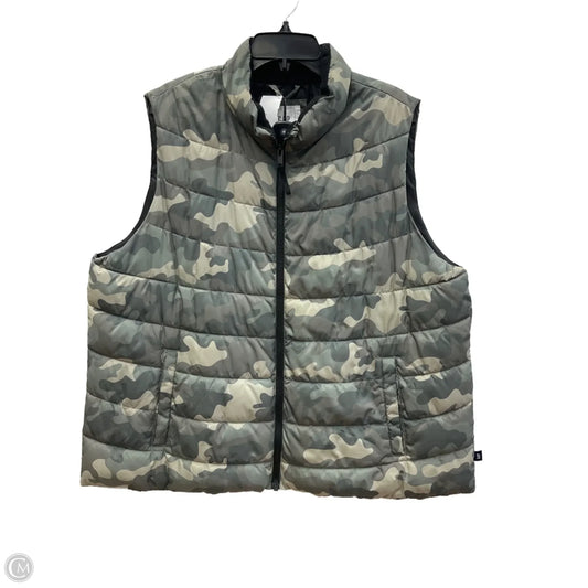 Vest Puffer & Quilted By Gap In Green, Size: Xxl