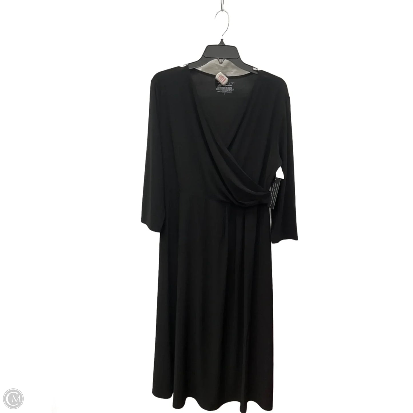 Dress Party Long By Investments In Black, Size: L