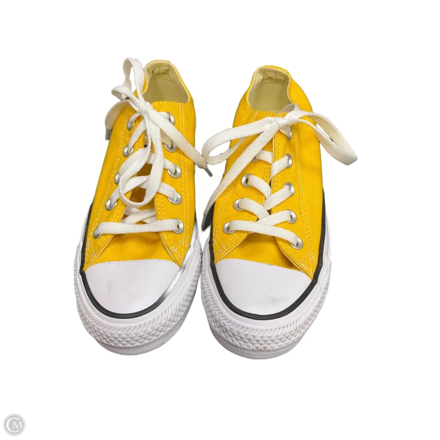 Shoes Sneakers By Converse In Yellow, Size: 6