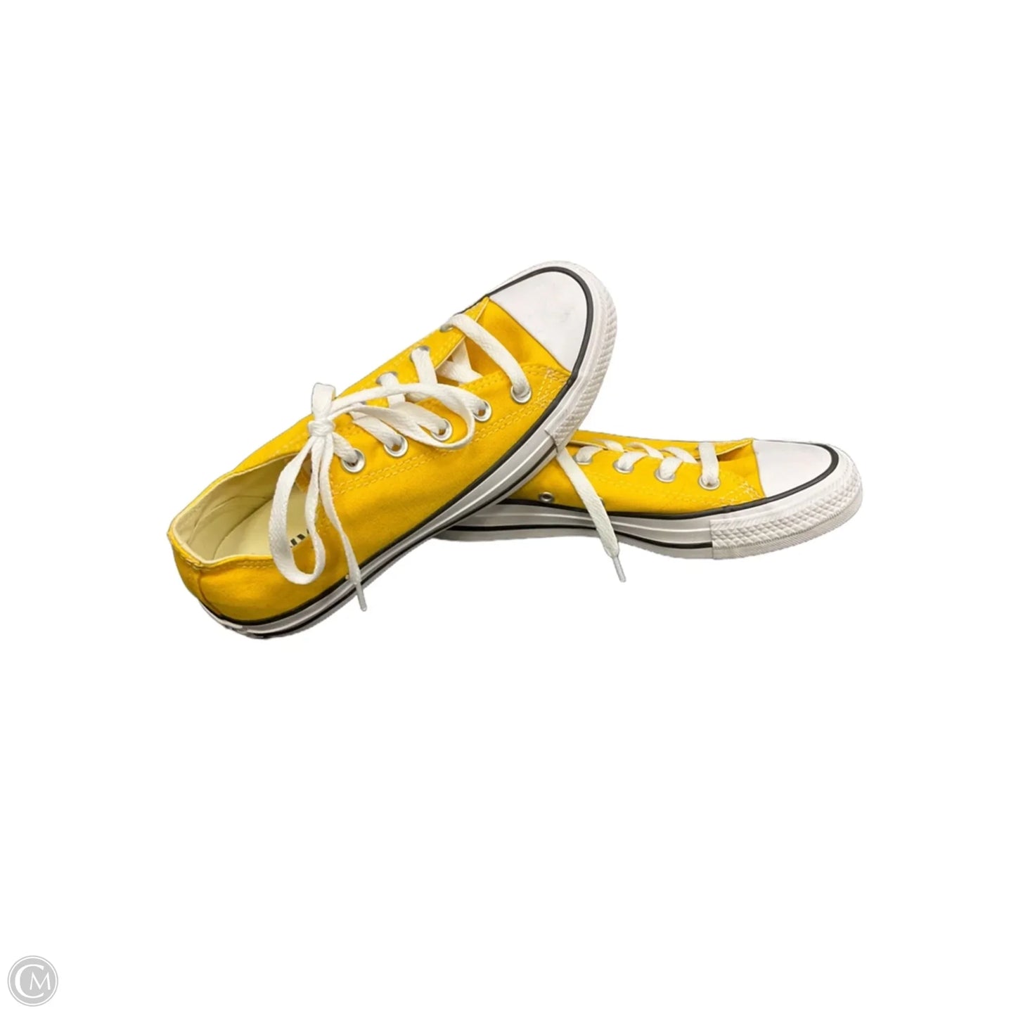 Shoes Sneakers By Converse In Yellow, Size: 6