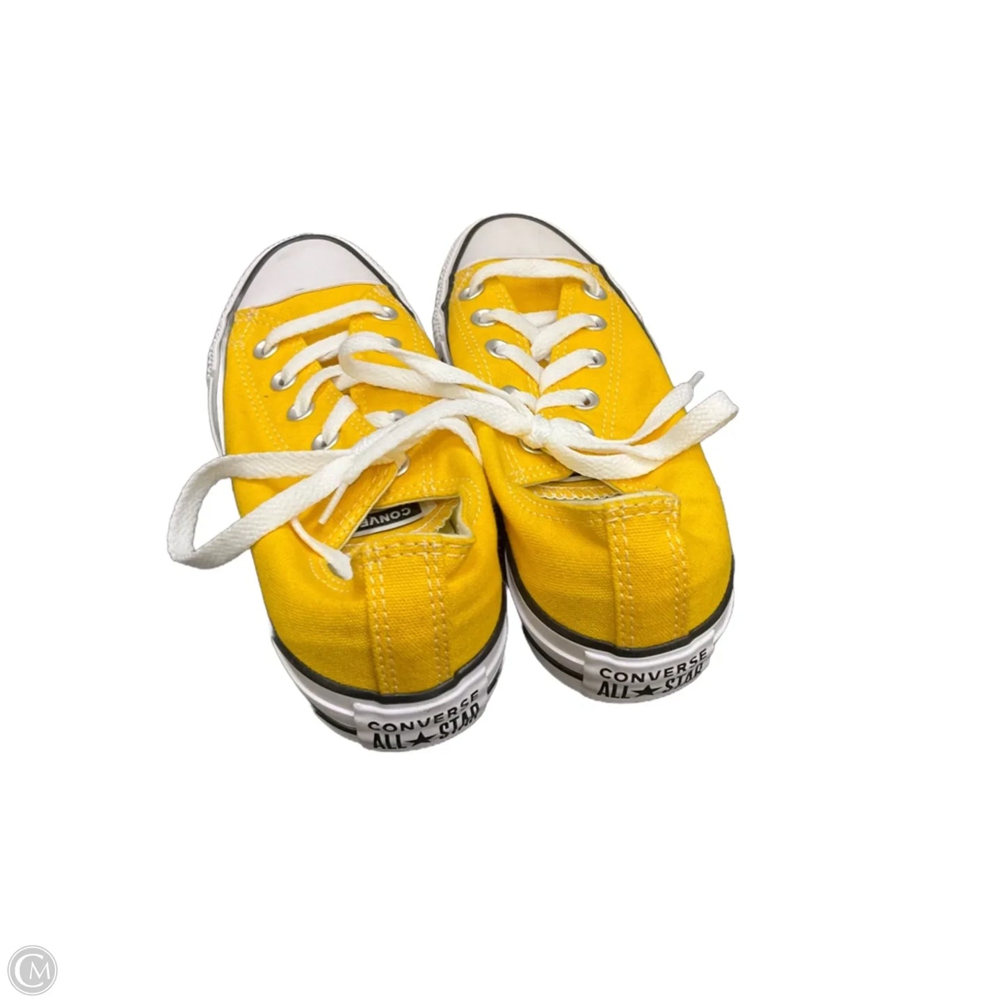 Shoes Sneakers By Converse In Yellow, Size: 6