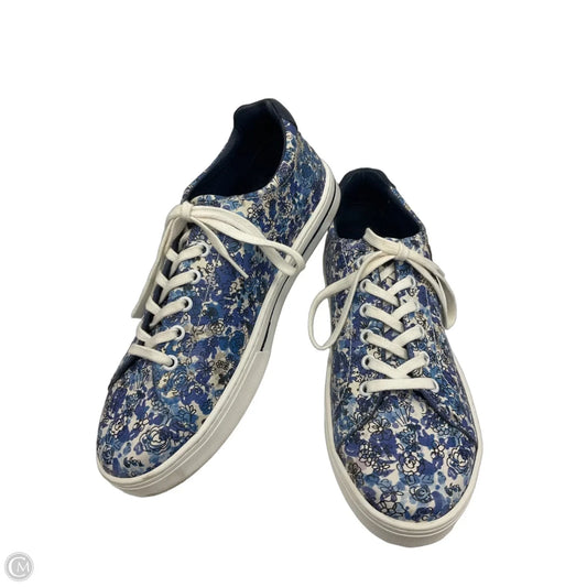 Shoes Sneakers By Brighton In Floral Print, Size: 10