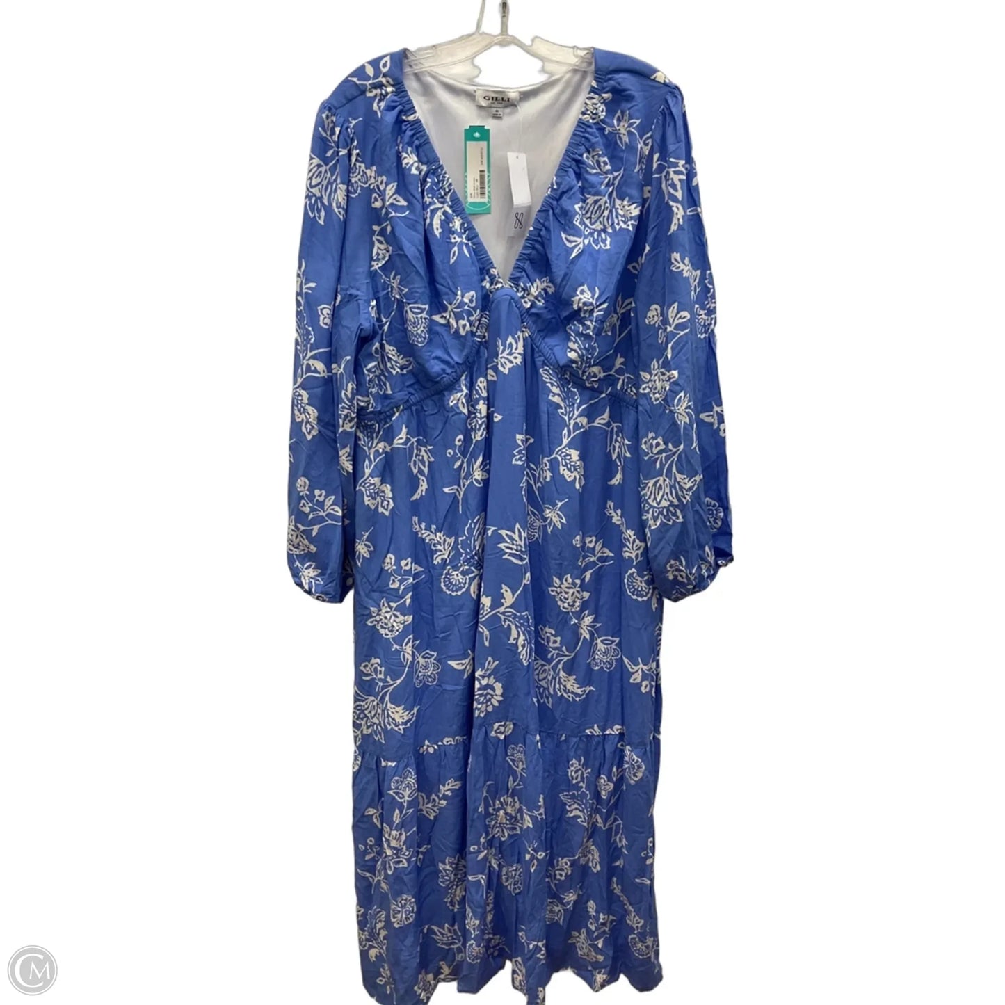 Dress Casual Maxi By Gilli In Floral Print, Size: 3x