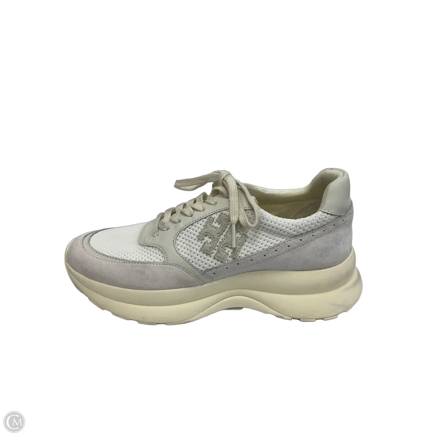 Shoes Designer By Tory Burch In White, Size: 9.5