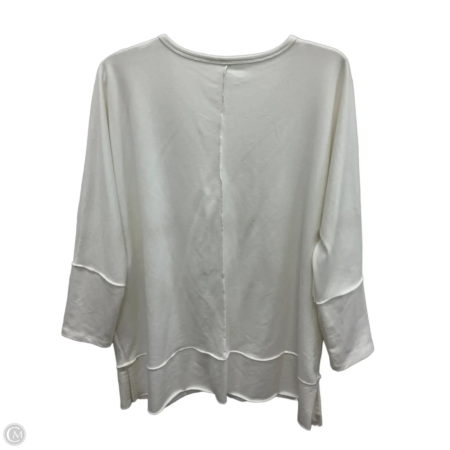 Top Long Sleeve By Spanx In White, Size: Xl