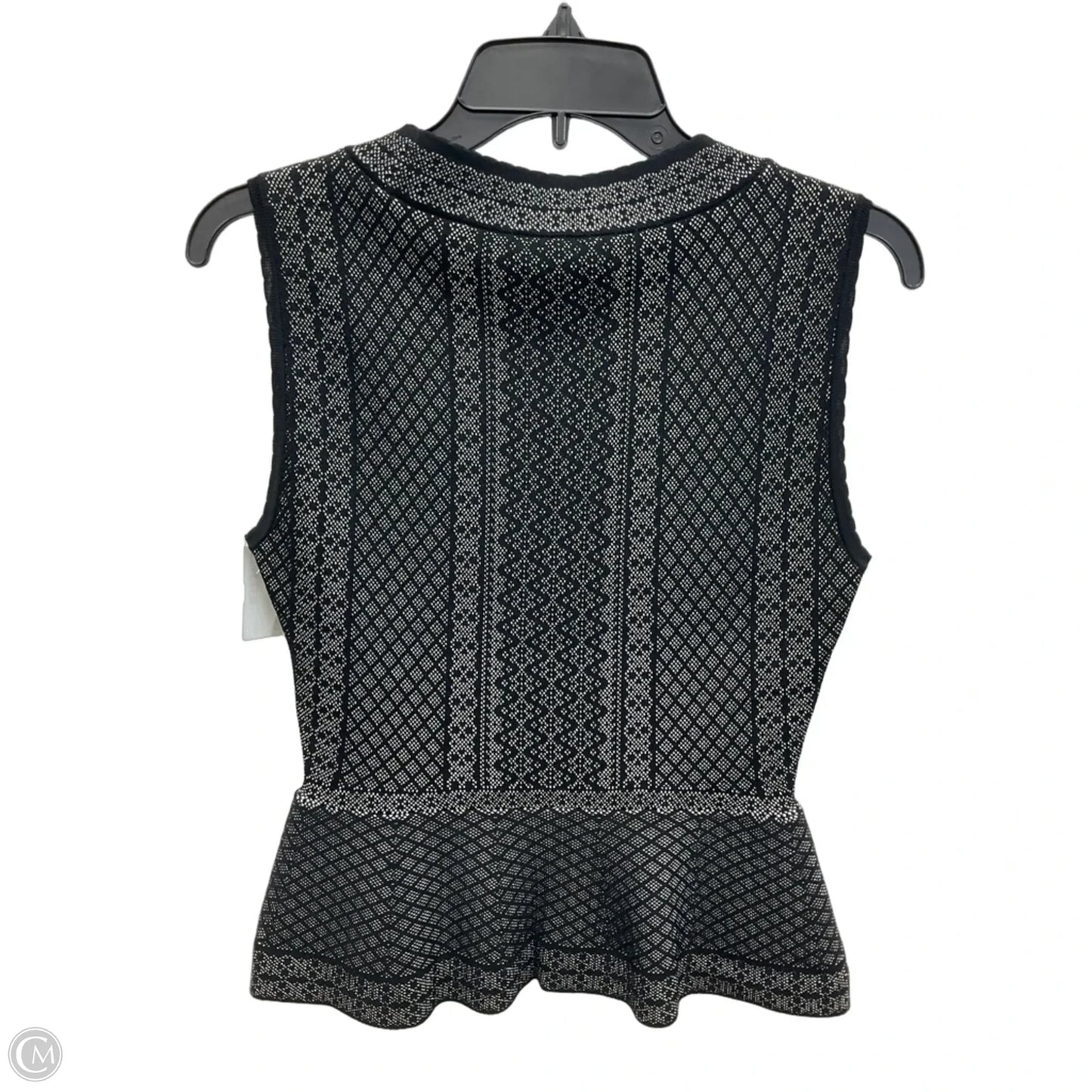Top Sleeveless By Bcbgmaxazria In Black, Size: S