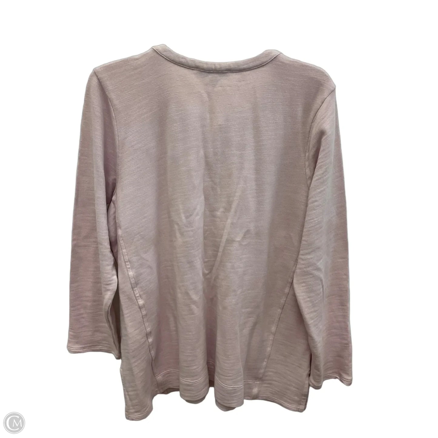 Top Long Sleeve By Pure Jill In Pink, Size: Lp