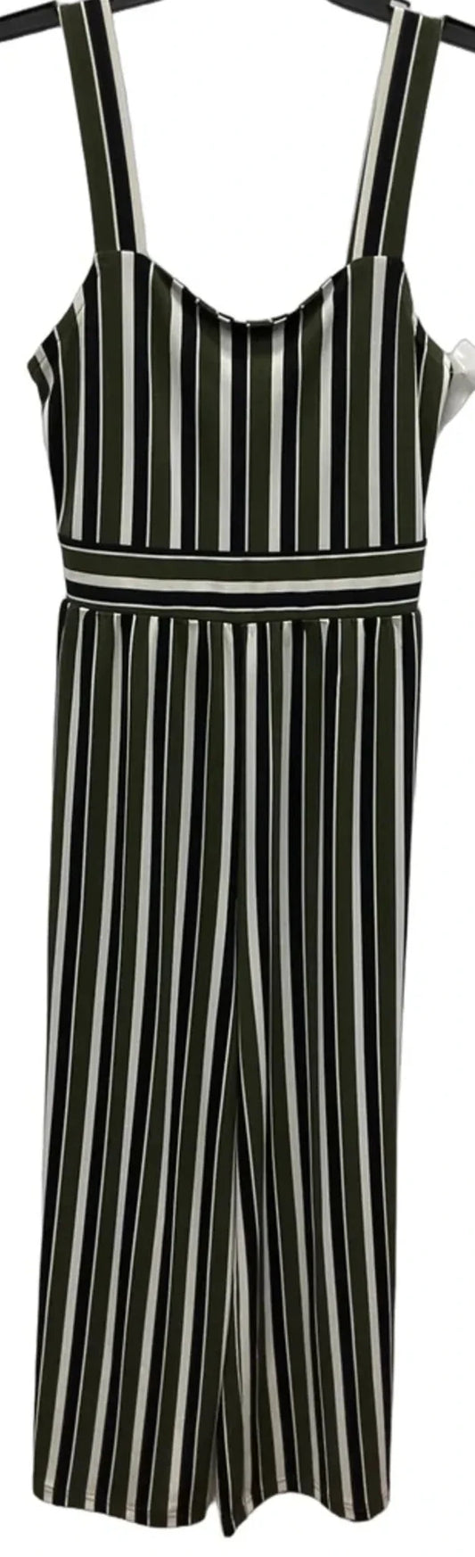 Jumpsuit By Express In Striped Pattern, Size: S