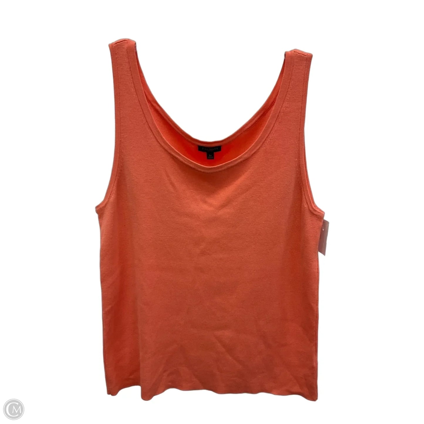 Tank Top By Talbots In Orange, Size: Lp