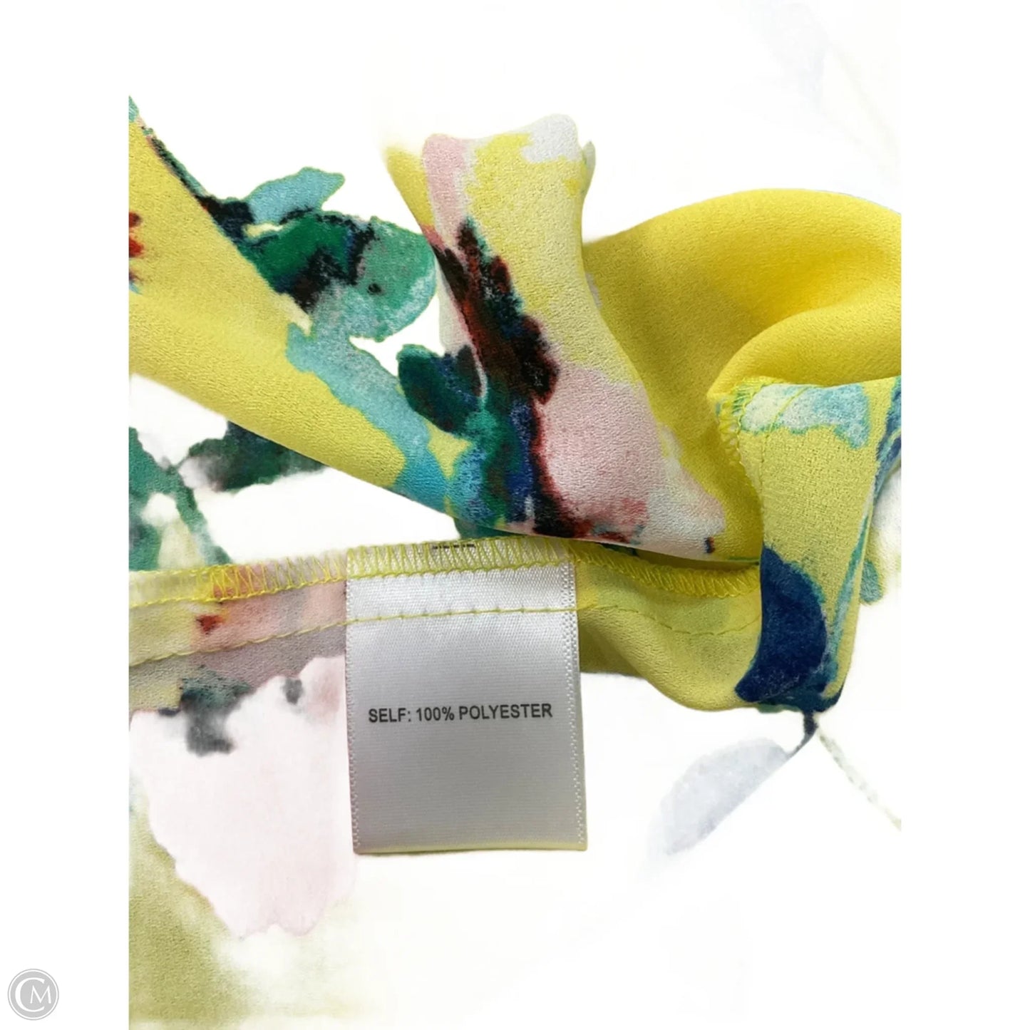 Top Sleeveless By Rose And Olive In Yellow, Size: M