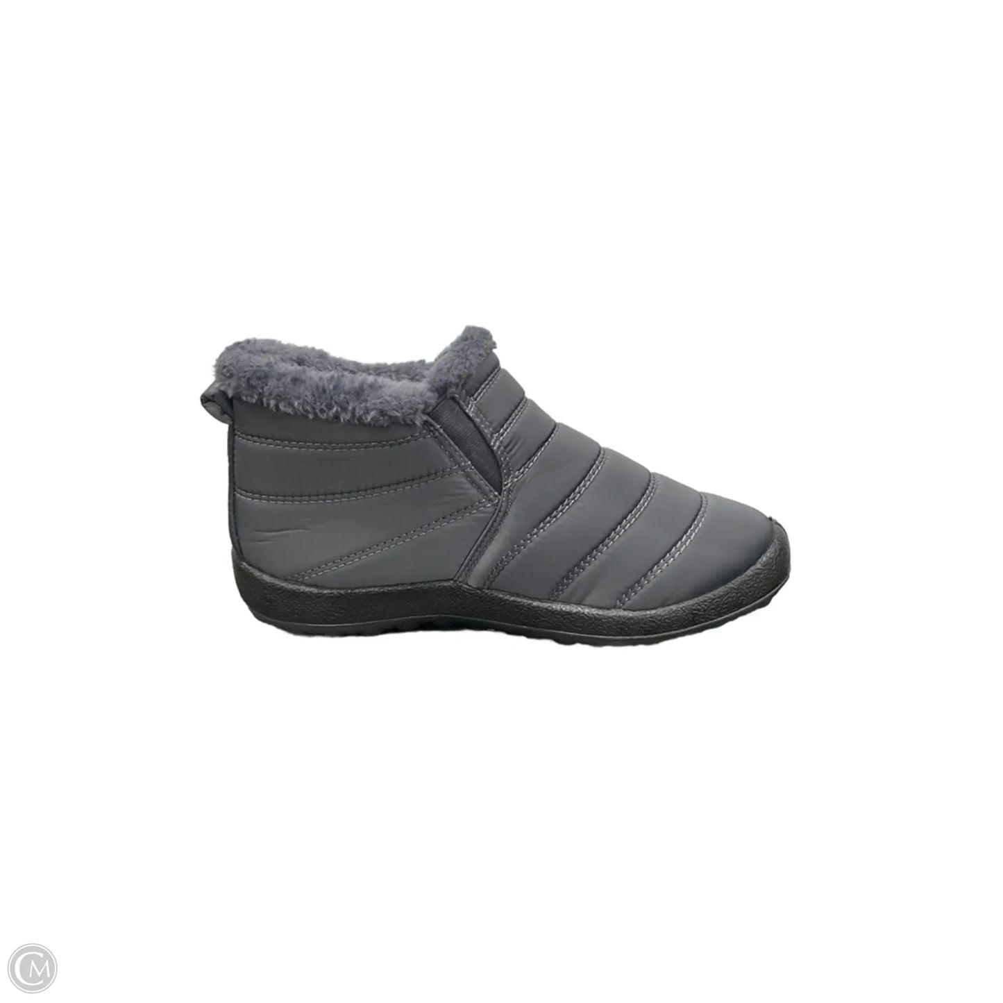 Boots Ankle Flats By Cmc In Grey, Size: 7
