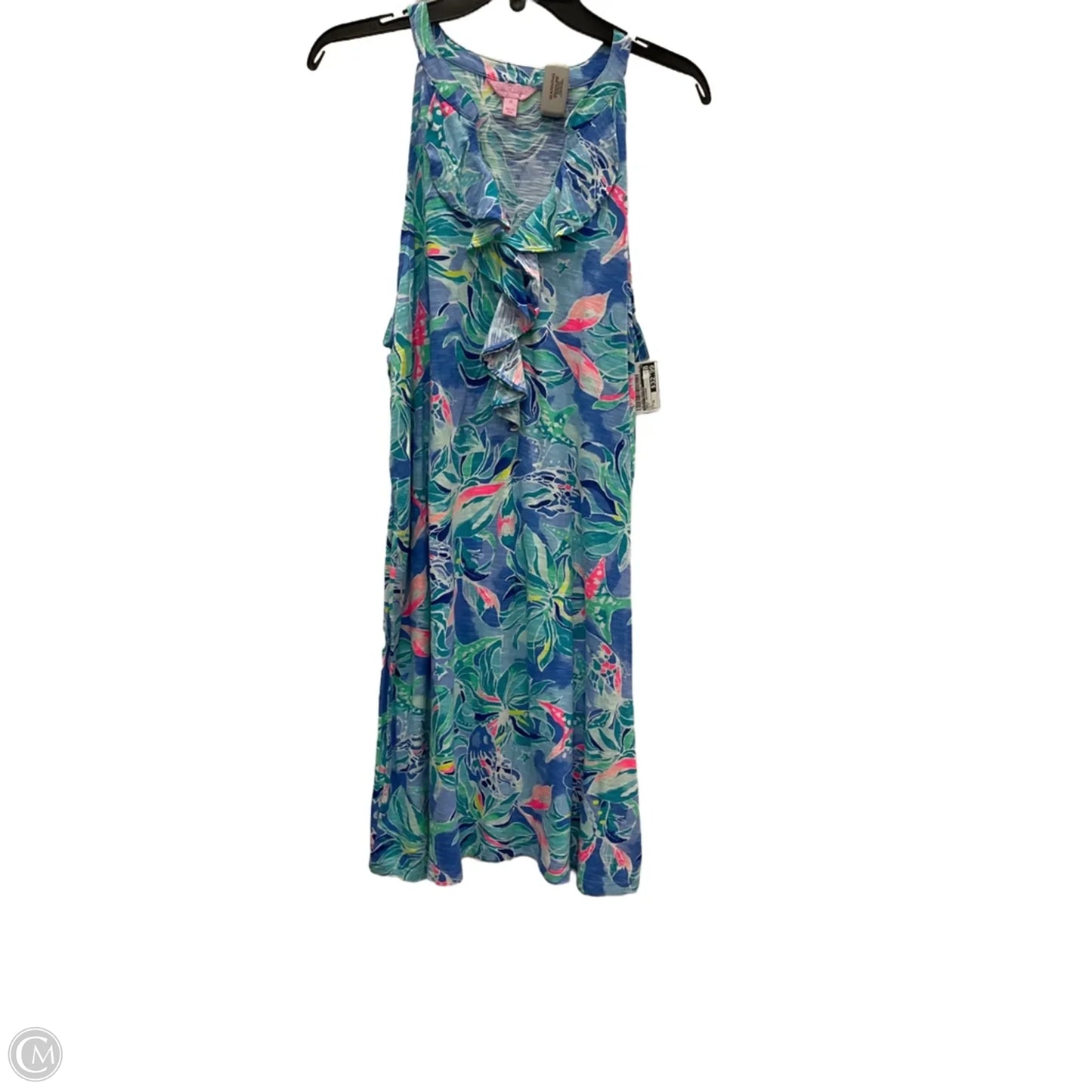 Dress Designer By Lilly Pulitzer In Blue, Size: Xl