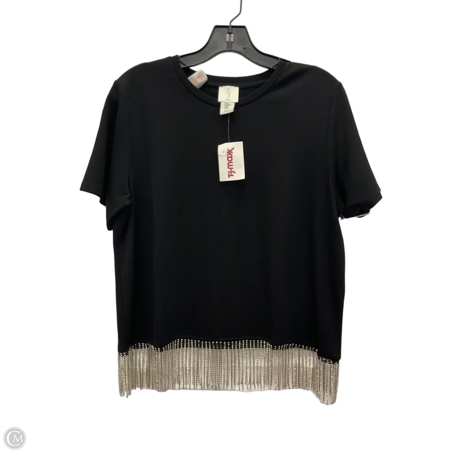 Top Short Sleeve By Joie In Black, Size: M