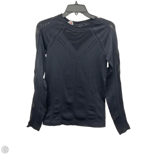 Athletic Top Long Sleeve Crewneck By Athleta In Black, Size: M
