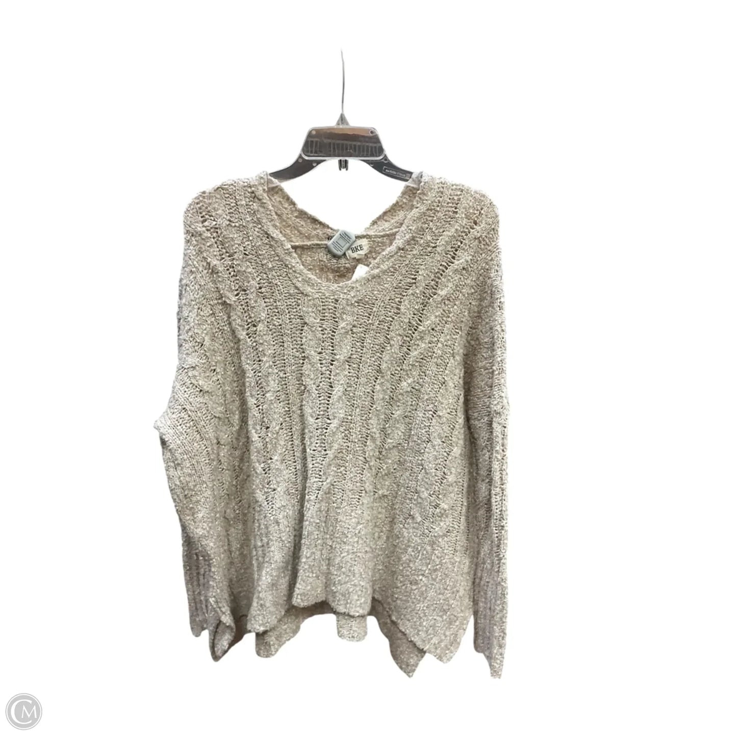 Sweater By Bke In Cream, Size: M