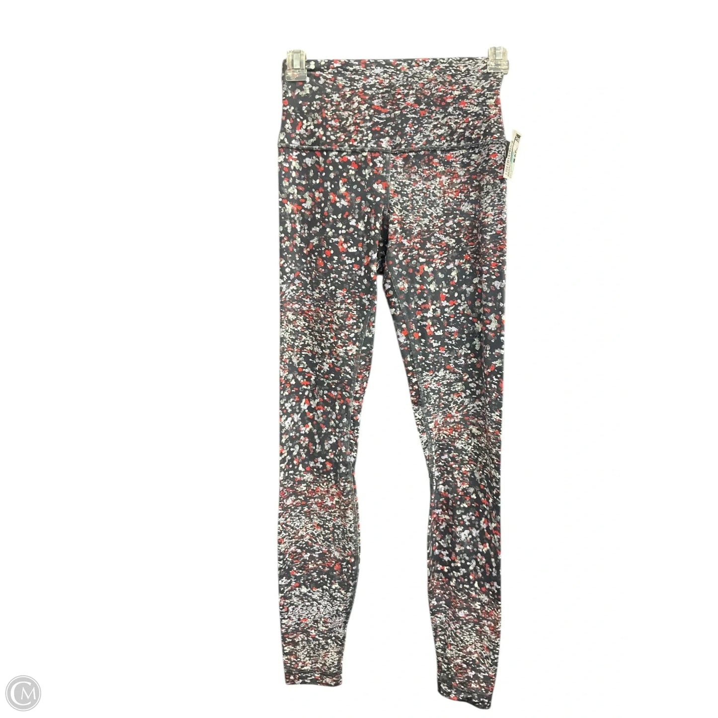 Athletic Leggings By Lululemon In Grey, Size: S