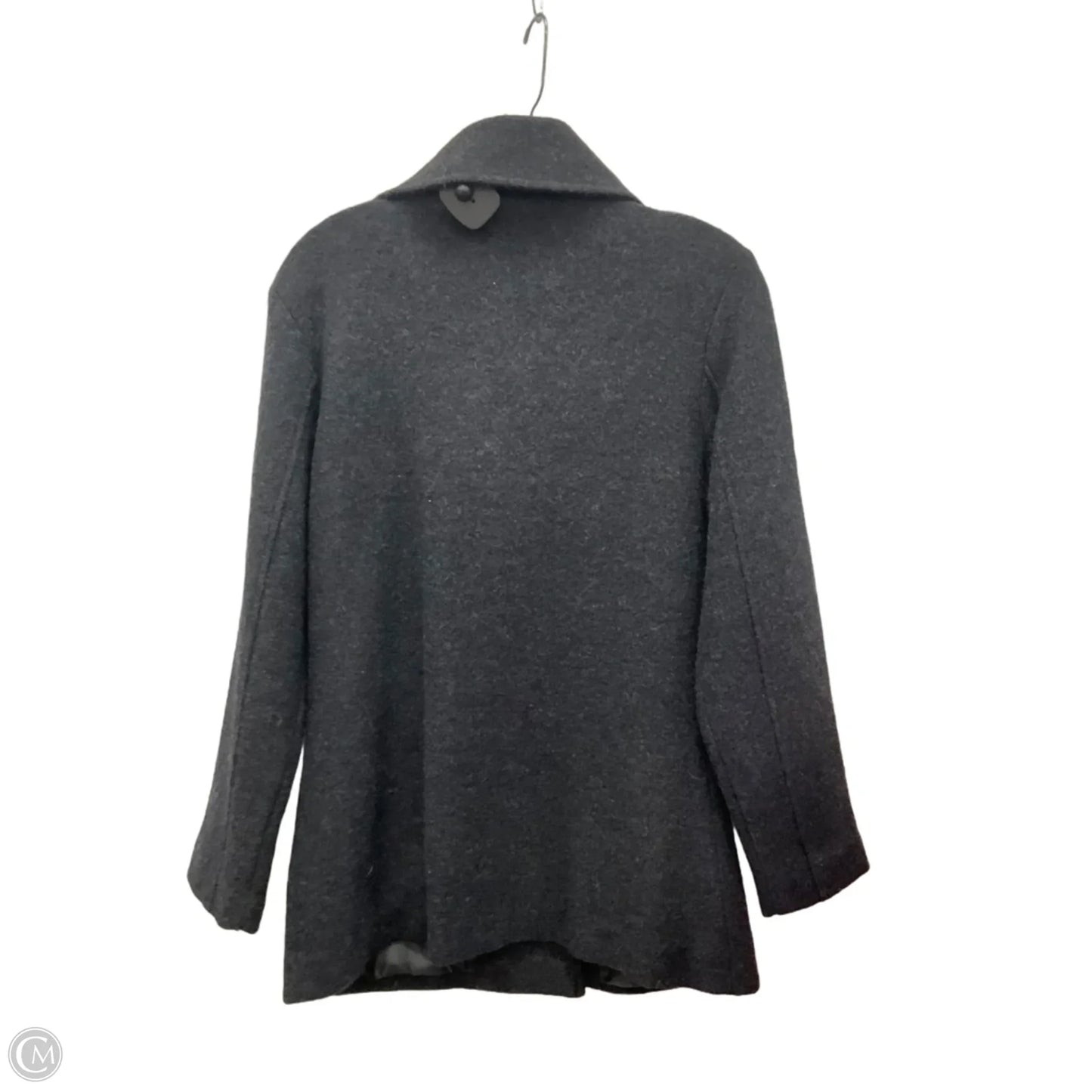 Coat Peacoat By Clothes Mentor In Black, Size: S