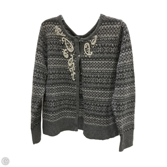 Cardigan By Eddie Bauer In Grey, Size: Xl