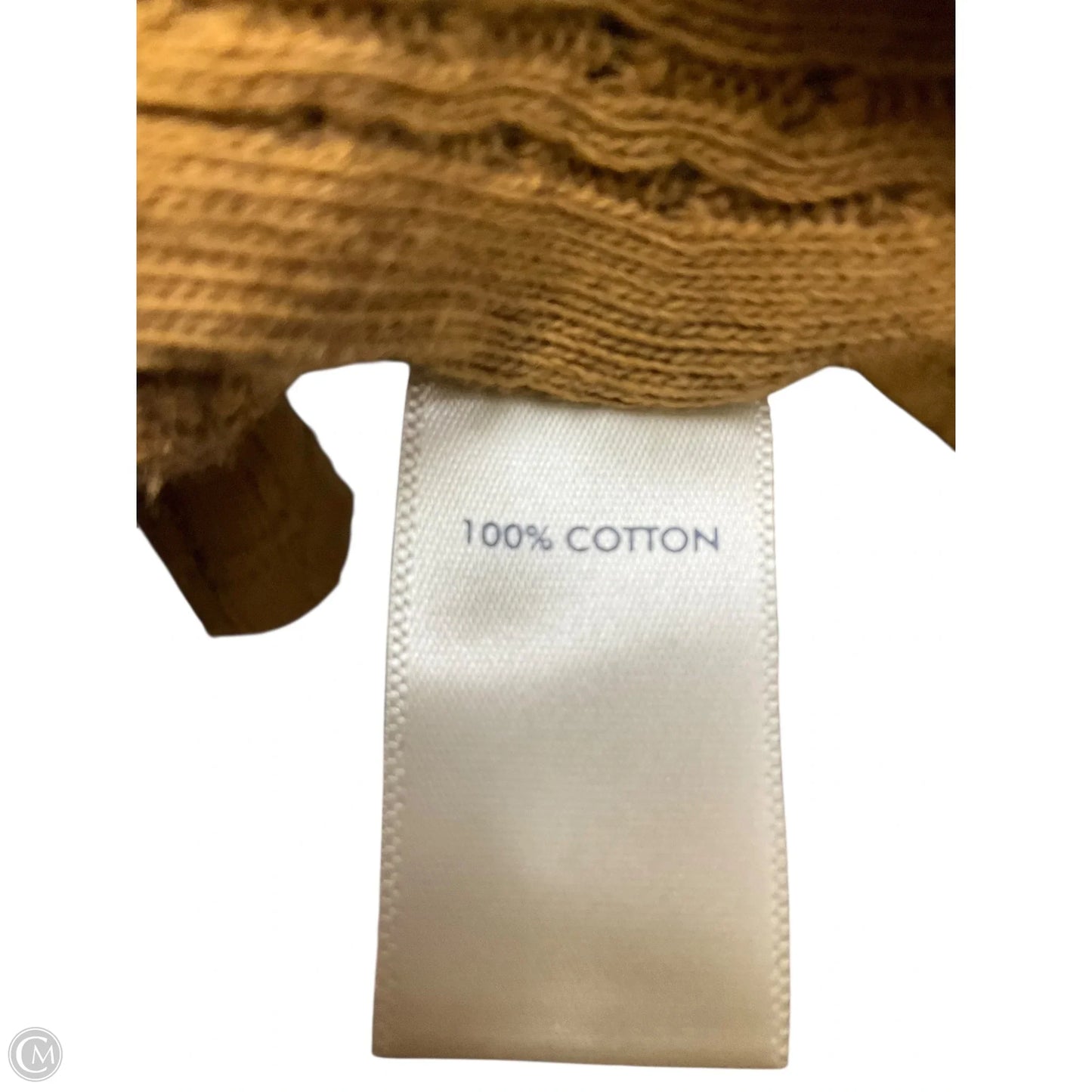 Top Long Sleeve By Bke In Tan, Size: Xs