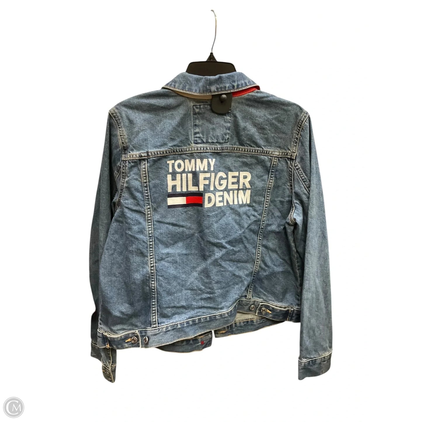 Jacket Denim By Tommy Hilfiger In Blue, Size: Xl