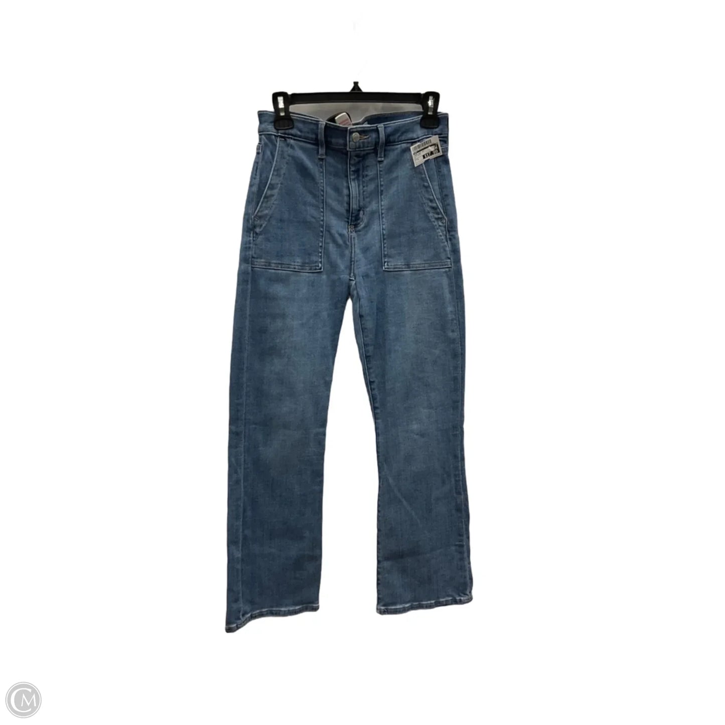 Jeans Boot Cut By Loft In Blue Denim, Size: 4